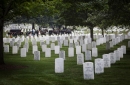 USA, Washington, 2012Frank Barbieri, veteranGot in a little hometown jamso they put a rifle in my handSent me off to a foreign landto go and kill the yellow manBorn in the U.S.A. Arlington National Cemetery, Arlington, VirginiaPhoto; Bob Bronshoff